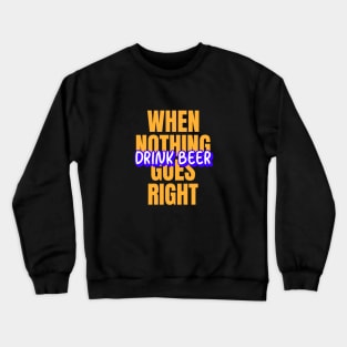 Beer Time Crewneck Sweatshirt